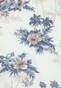 Jacques Britt Floral Contrast Shirt Dark Blue Extra Melange