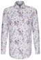 Jacques Britt Floral Dotted Contrast Shirt Light Beige