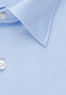 Jacques Britt Jersey Hidden Button Down Overhemd Licht Blauw