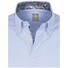 Jacques Britt Mini Check Business Overhemd Blauw