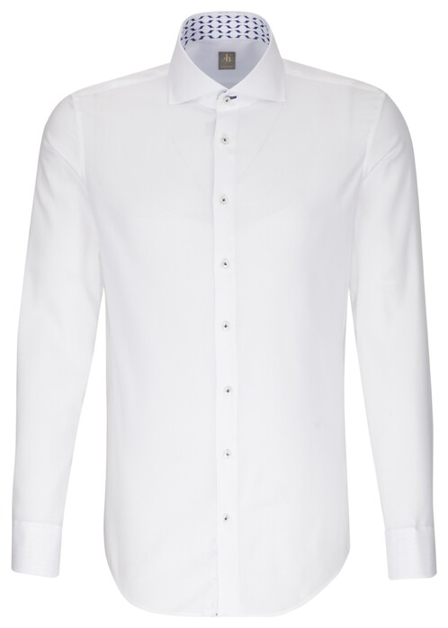 Jacques Britt Roma Mix Sleeve 7 Shirt White