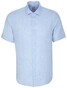 Jacques Britt Short Sleeve Rimini Shirt Light Blue
