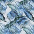Jacques Britt Slim Fantasy Leaf Shirt Sky Blue Melange