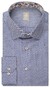Jacques Britt Slim Uni Contrast Business Shirt Navy Blue