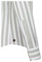 Jacques Britt Striped Cotton Linen Shirt Beige Melange