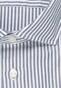 Jacques Britt Striped Smart Casual Shirt Navy