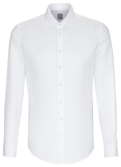 Jacques Britt Structure Uni Shirt White