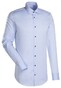 Jacques Britt Subtle Stripe Shirt Aqua Blue