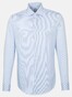 Jacques Britt Twill Stripe Overhemd Blauw