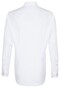 Jacques Britt Twill Uni Contrast Shirt White