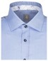 Jacques Britt Uni Business Contrast Overhemd Blauw
