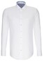 Jacques Britt Uni Business Contrast Shirt White
