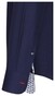 Jacques Britt Uni Contrast Extra Long Sleeve Overhemd Navy