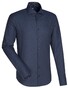 Jacques Britt Uni Contrast Overhemd Navy Blue