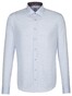 Jacques Britt Uni Contrasted Shirt Light Blue