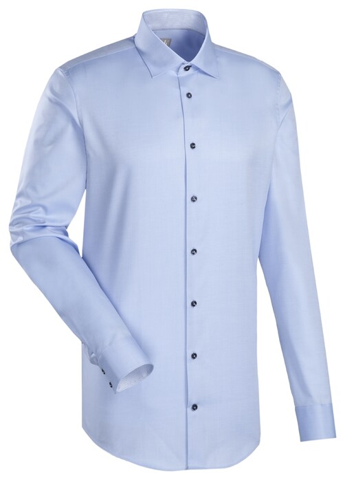 Jacques Britt Uni Custom Business Shirt Blue