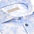 John Miller Abstract Floral Cutaway Non Iron Overhemd Licht Blauw