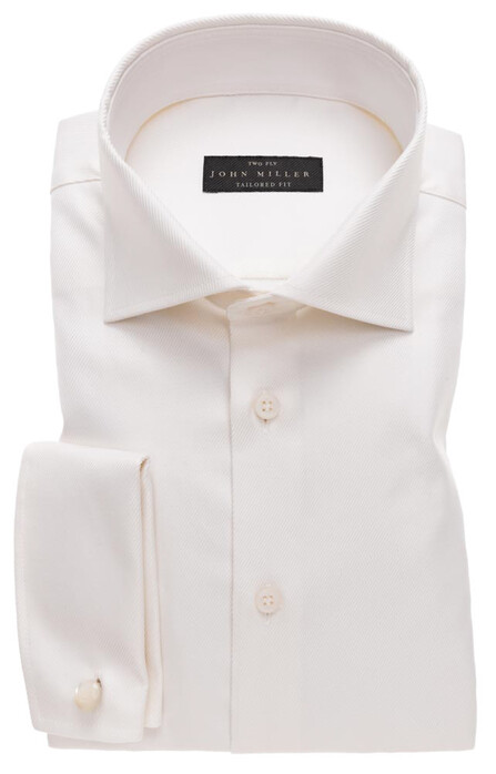 John Miller Chique Two-Ply Shirt Off White