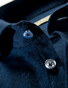 John Miller Dark Font Ton-sur-Ton Flower Overhemd Donker Blauw