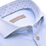 John Miller Dot Contrast Collar Tailored Fit Shirt Light Blue