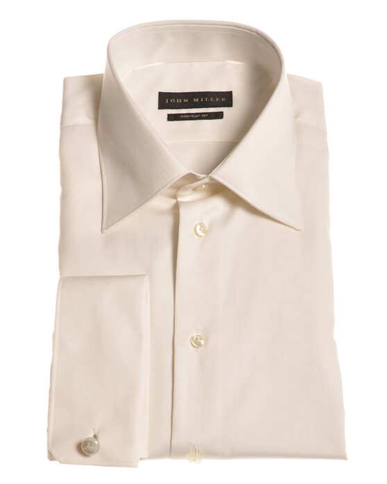 John Miller Dress-Shirt Non-Iron Overhemd Ecru