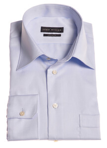 John Miller Dress-Shirt Non-Iron Overhemd Licht Blauw