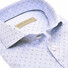 John Miller Easy Care Luxury Cotton Mini Design Shirt Light Blue