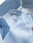 John Miller Faux-Uni Structured Overhemd Licht Blauw