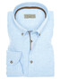 John Miller Fine Contrasted Linen Mix Shirt Light Blue