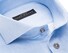 John Miller Fine Cotton Cutaway Sleeve 7 Shirt Light Blue