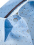 John Miller Fine Cotton Fantasy Dot Overhemd Licht Blauw
