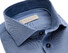 John Miller Fine Herringbone Overhemd Donker Blauw