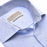 John Miller Fine Structure Contrast Wide-Spread Tailored Fit Shirt Light Blue