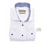 John Miller Fine Structure Contrast Wide-Spread Tailored Fit Shirt White