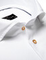 John Miller Fine Structured Plain Shirt White