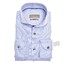 John Miller Fine Weave Cutaway Tailored Fit Overhemd Licht Blauw