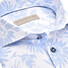 John Miller Flower Non Iron Tailored Fit Overhemd Licht Blauw