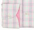 John Miller Green-Pink Fine Check Shirt Multicolor