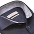 John Miller Herringbone Check Contrast Cutaway Tailored Fit Overhemd Donker Blauw