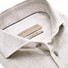 John Miller Herringbone Check Cutaway Tailored Fit Overhemd Licht Bruin