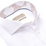 John Miller Herringbone Structure Cutaway Slim Fit Shirt White