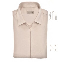 John Miller Hyperstretch Overshirt Zand