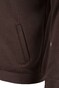 John Miller Hyperstretch Zipper Overshirt Dark Brown Melange