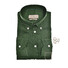 John Miller Linen Button-Down Tailored Fit Overhemd Donker Groen