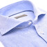 John Miller Linen Weave Slim Fit Overhemd Licht Blauw