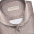 John Miller Long Sleeve Dot Stripe Tailored Fit Overhemd Midden Bruin