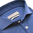 John Miller Long Sleeve Slim Stretch Poloshirt Mid Blue