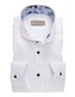 John Miller Luxury Fine-Structure Flower Fantasy Contrast Shirt White