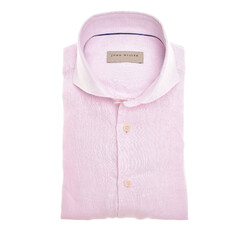 John Miller Luxury Linen Shirt Light Pink