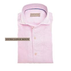 John Miller Luxury Linen Shirt Light Pink
